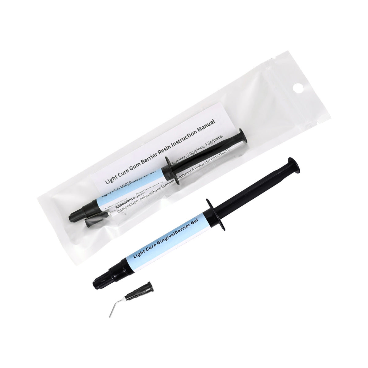 Light Curing Gingival Barrier Resin Single Syringe