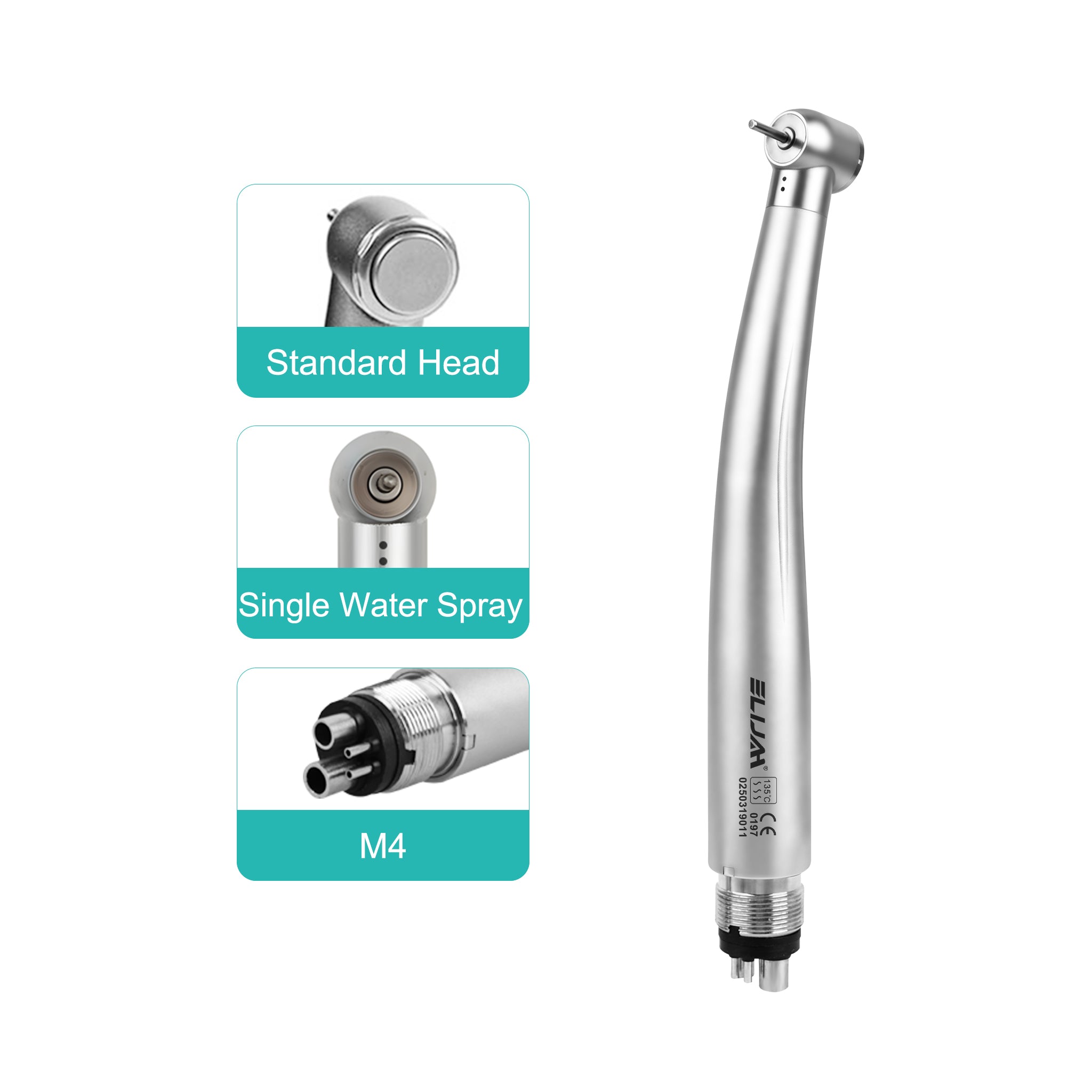 standard panamax air turbine handpiece without led light