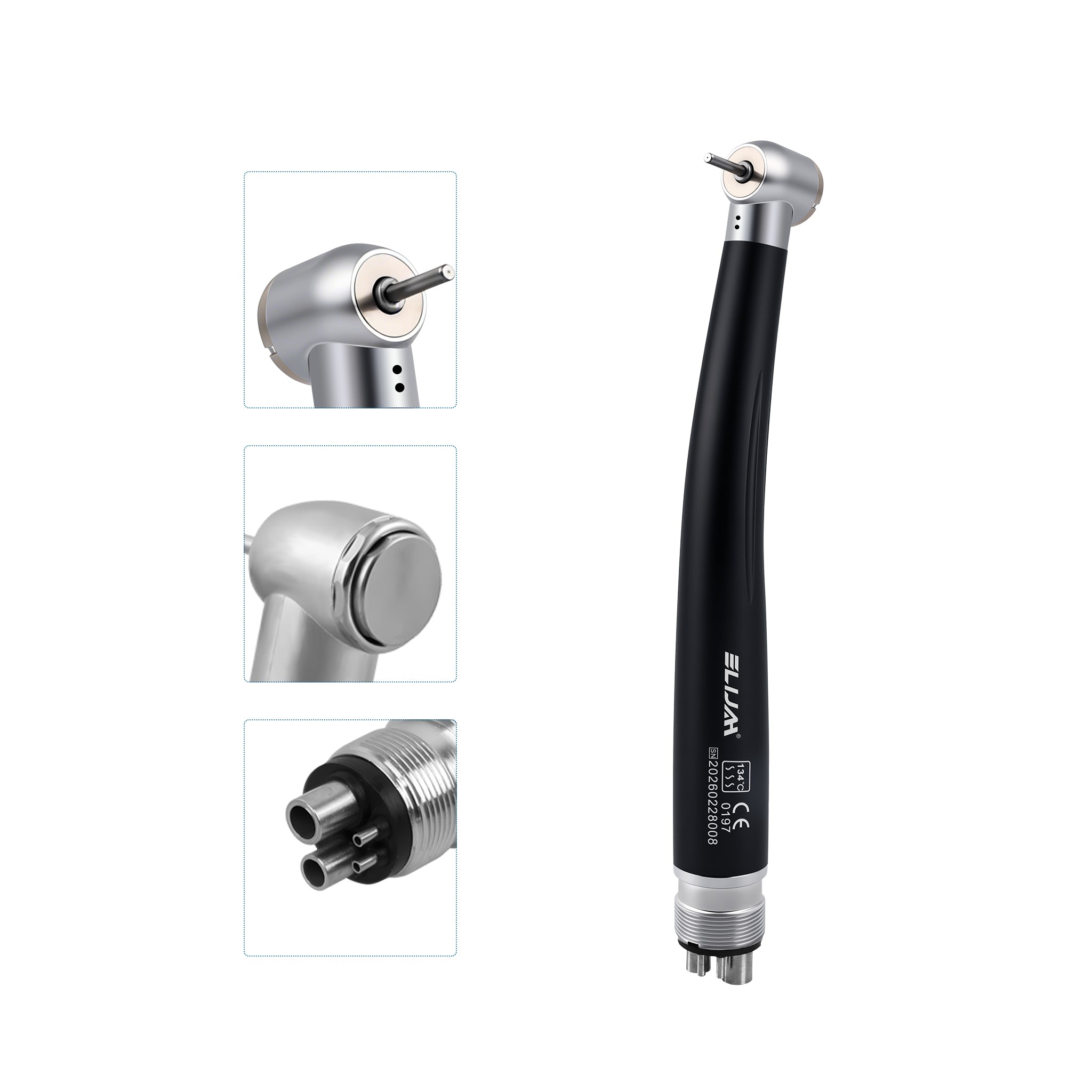 colorful high speed handpiece single water spray color comparison picture