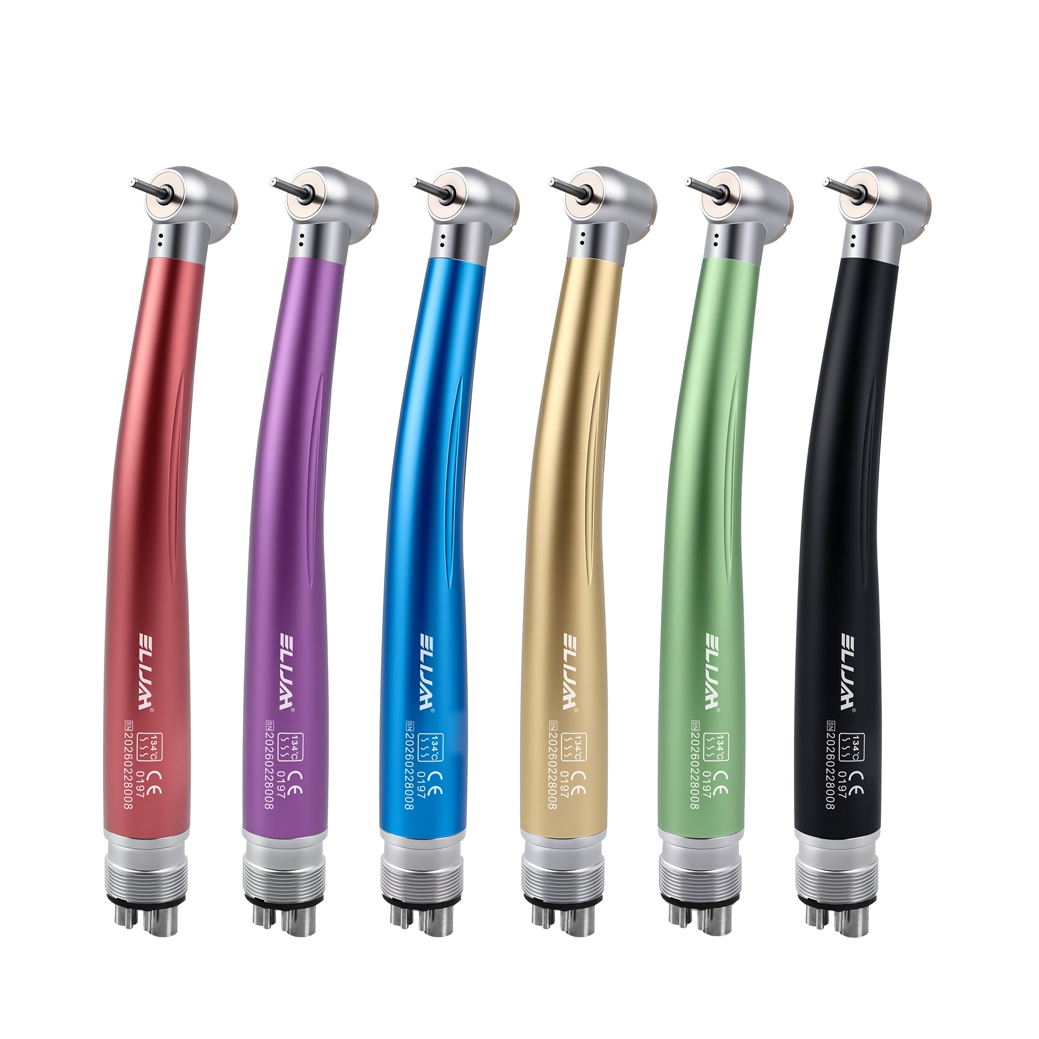certified medical colorful high speed handpiece single water spray product 
