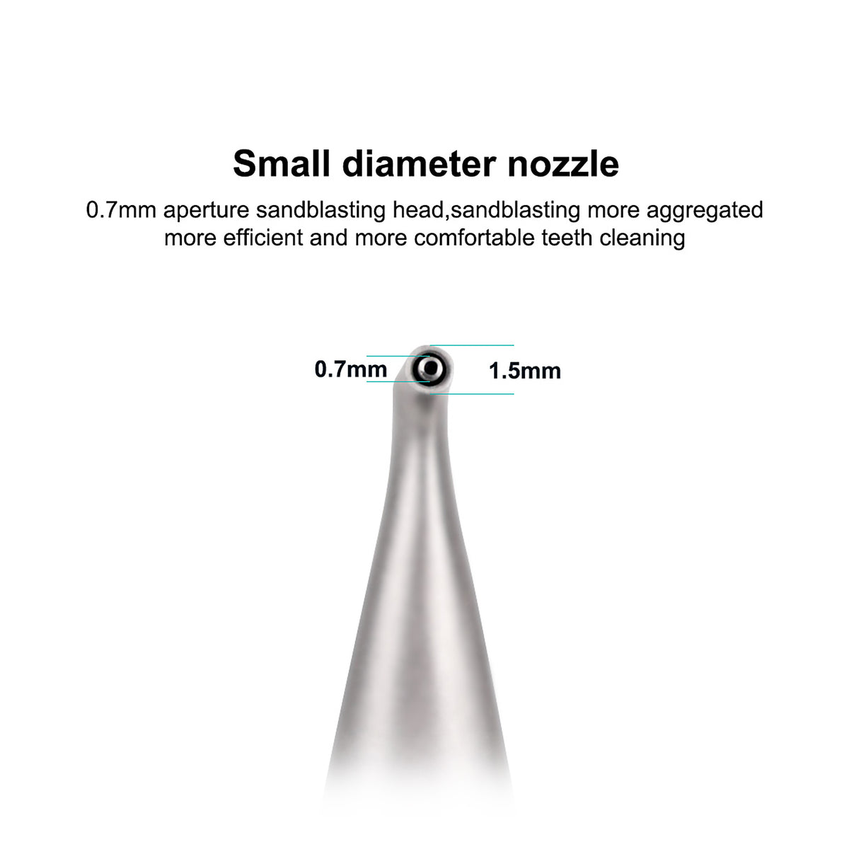 Matching sodium bicarbonate prophy powder for polisher
