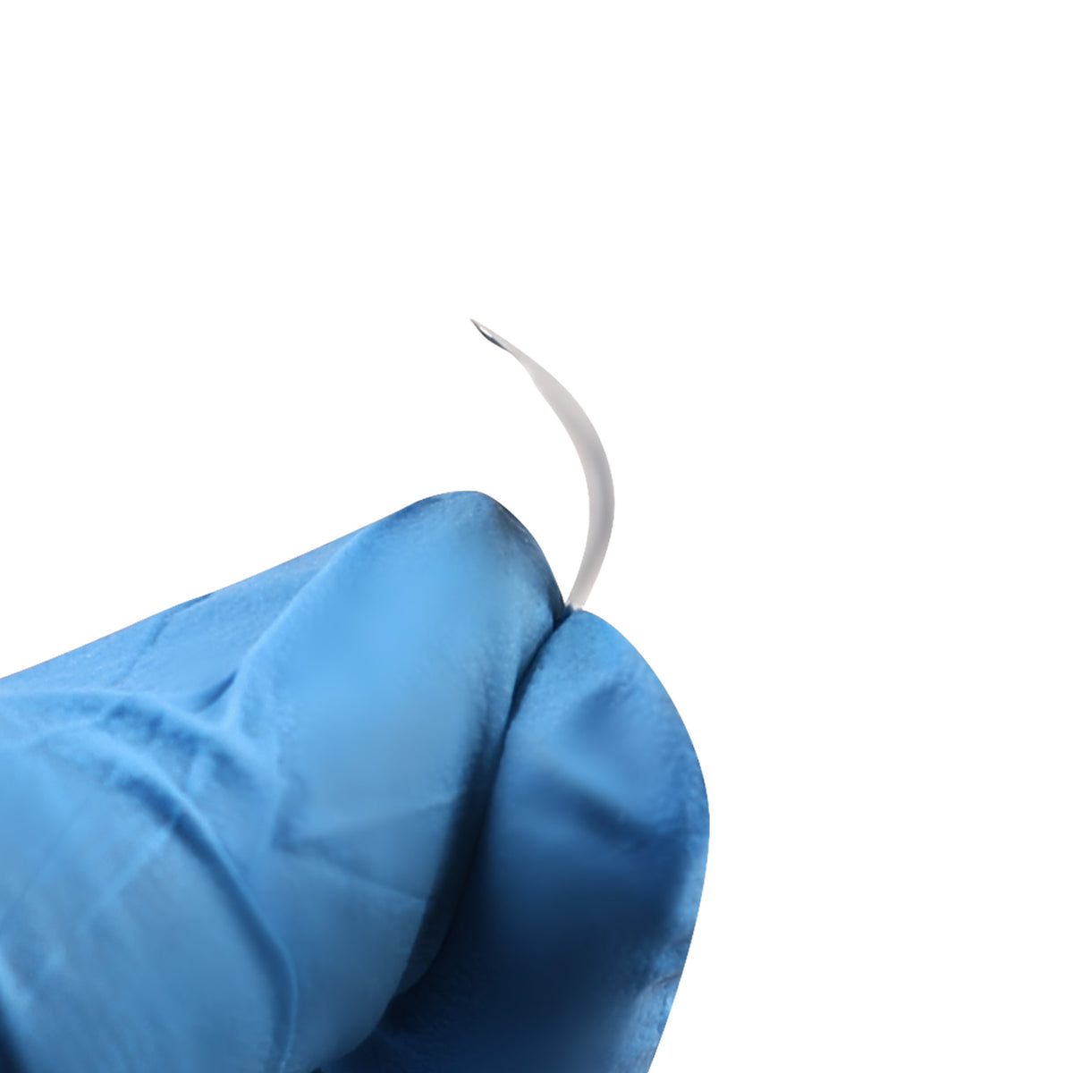 Dentist placing matrix band in clinical filling treatment