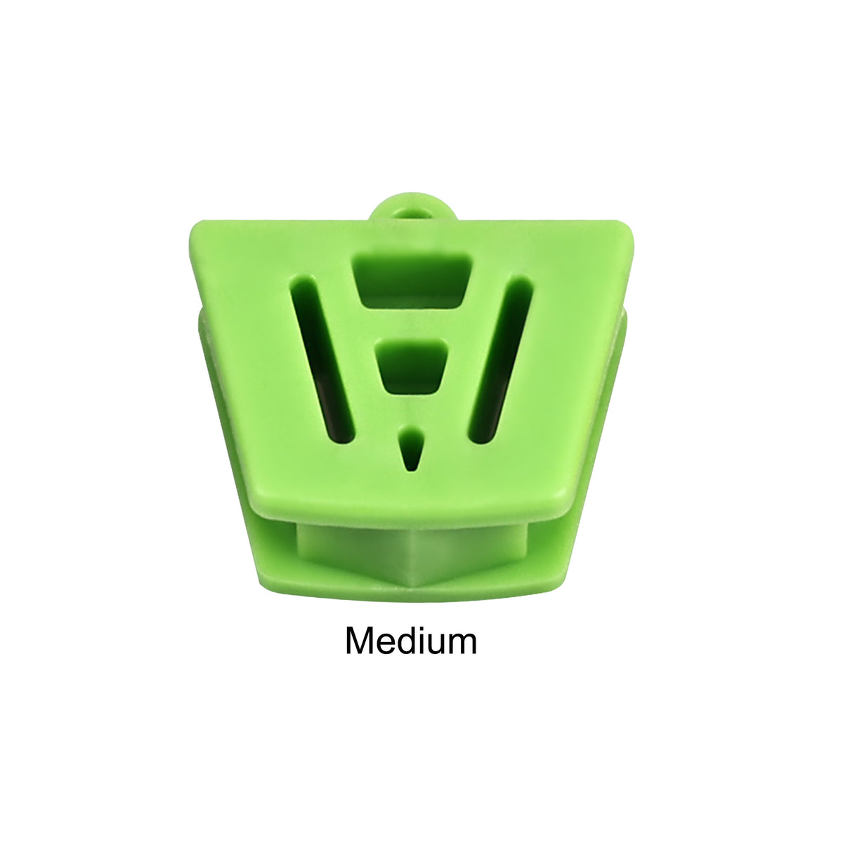 Green medium size dental occlusal bite block