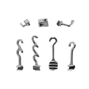 Dental Orthodontic Crimpable Hook multiple types white background main image