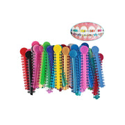 Dental Orthodontic Elastic Ligature Ties multi-color stick pack white background main image