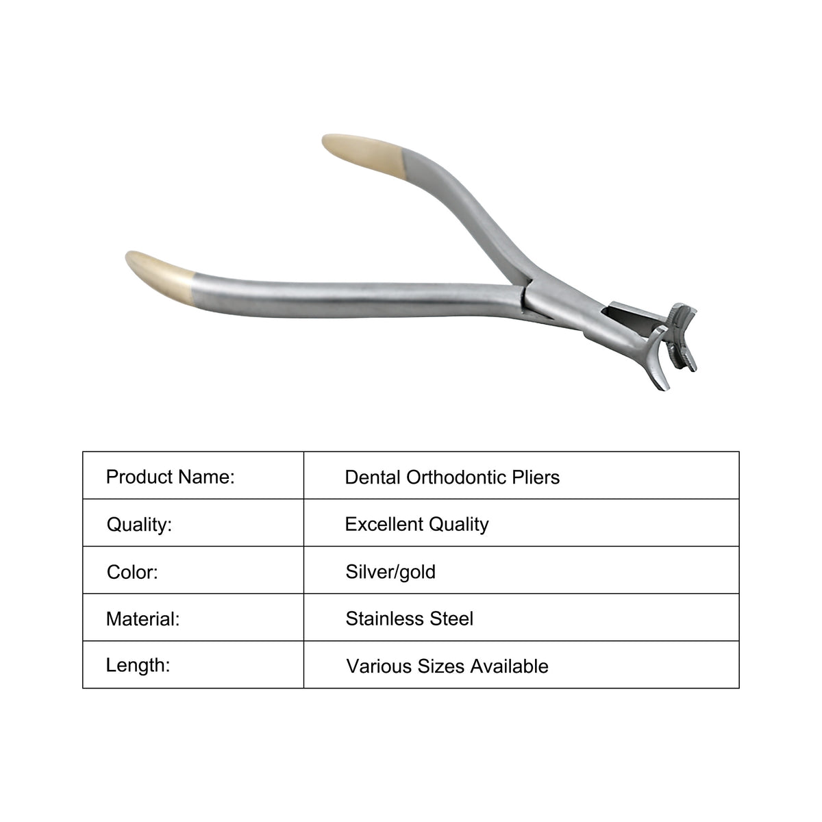 Plier removing bracket from tooth model demo