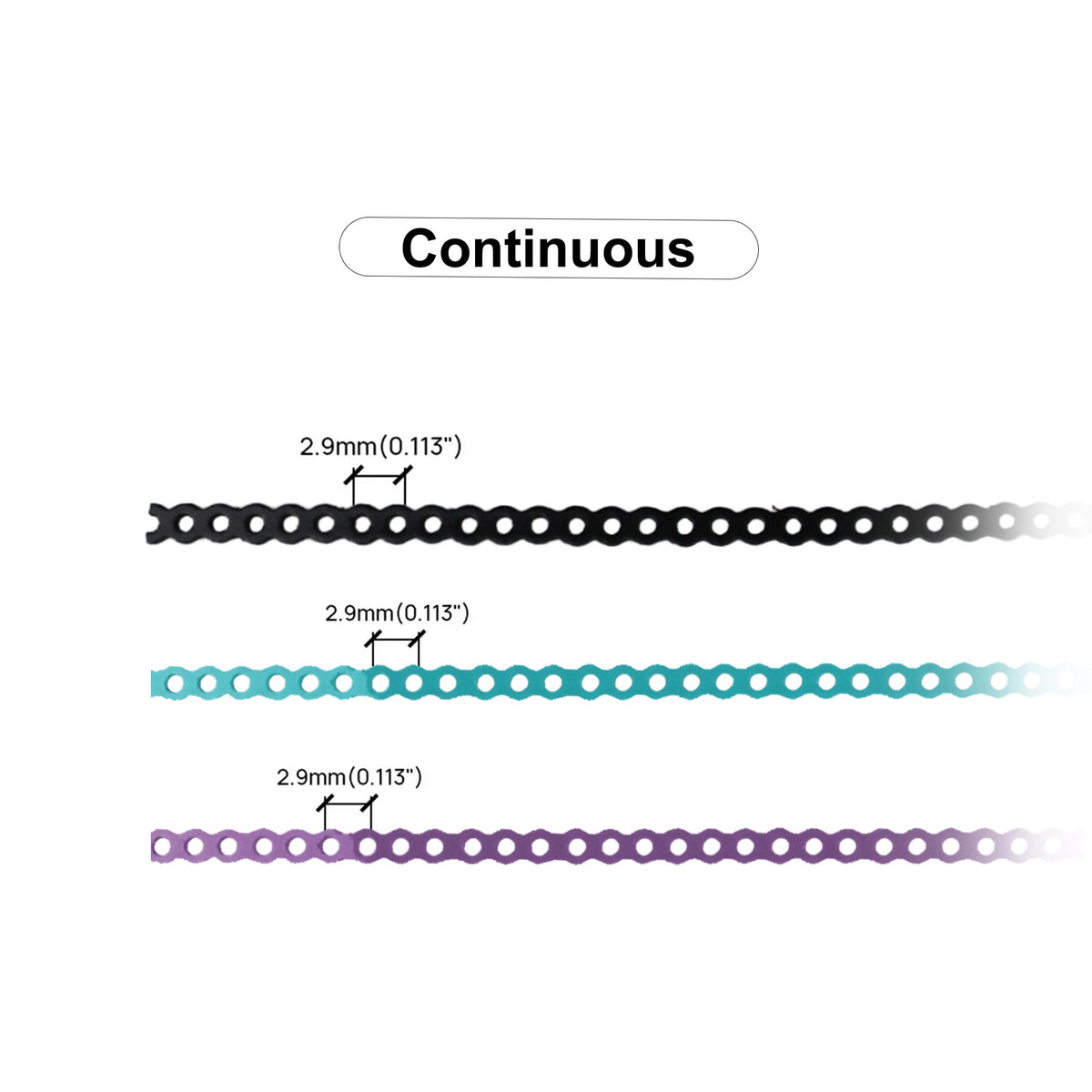Cutting power chain to required length for clinical use
