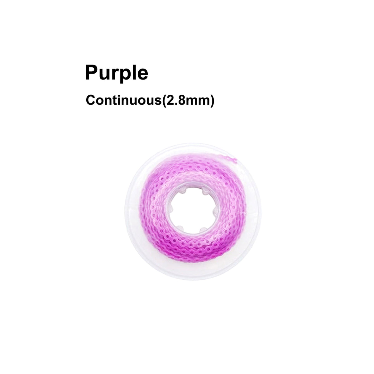 CYZ002 Orthodontic Coloured Elastic Power Chain Rubber