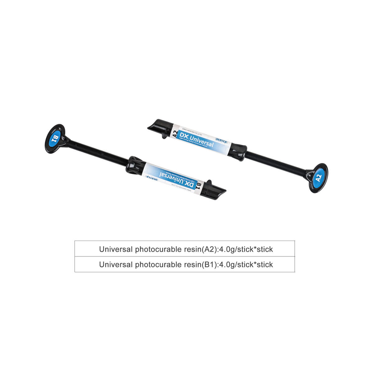 Resin delivery nozzle of Dentex composite syringe