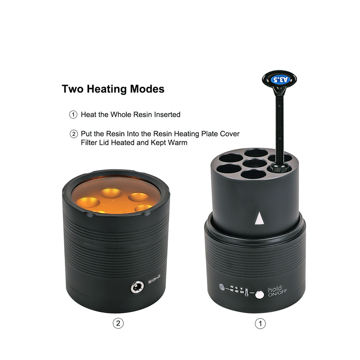 Resin heater alternative to Kerr resin warmer