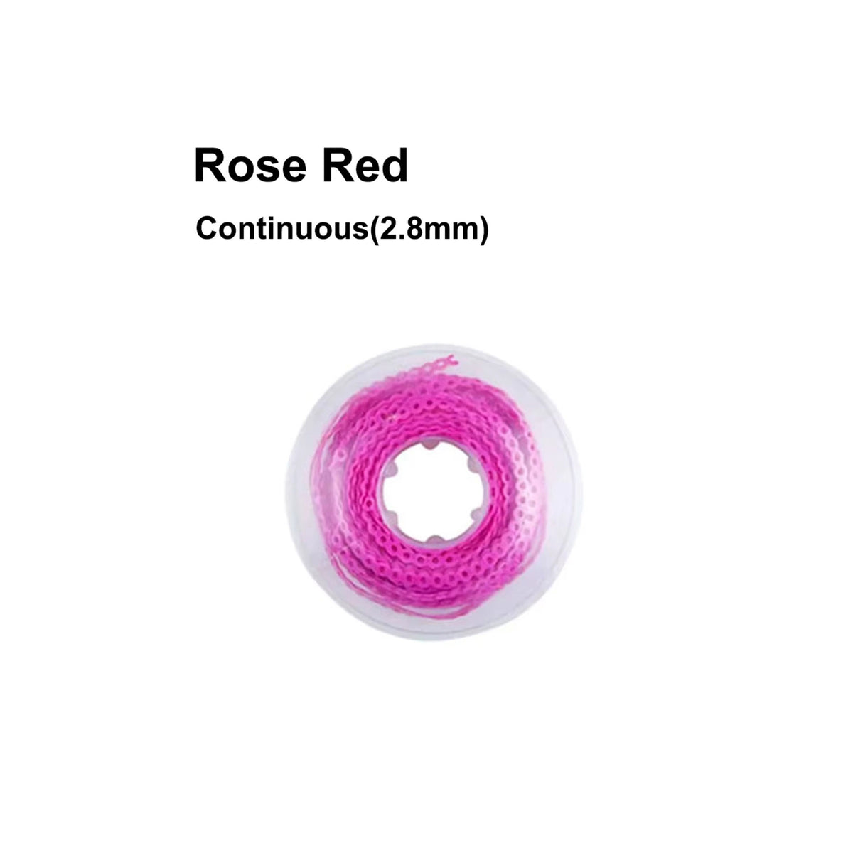 CYZ002 Orthodontic Coloured Elastic Power Chain Rubber