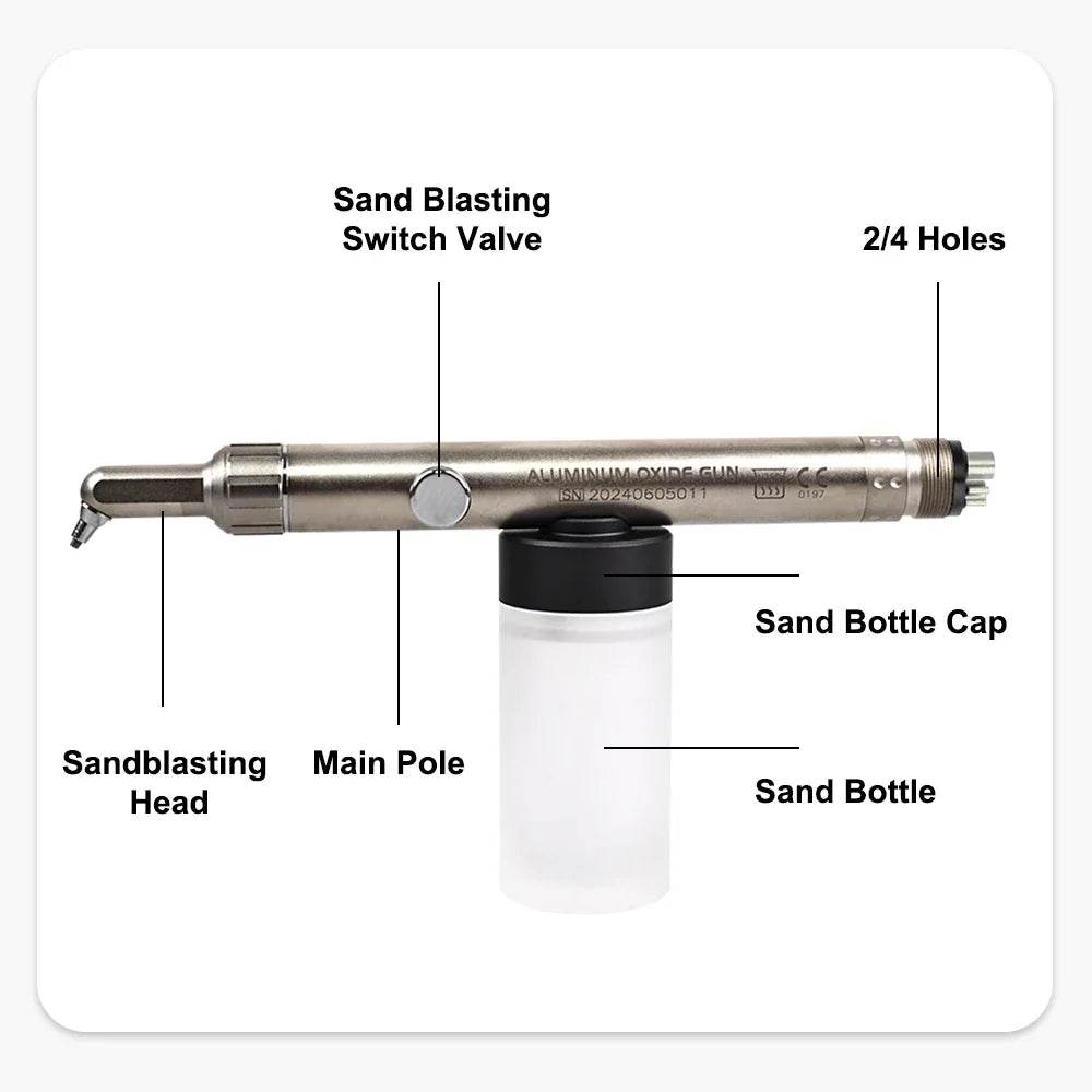 CYM006 Dental Aluminum Oxide Sandblasting Gun - Denspay Dental - Sandblasting Scaler