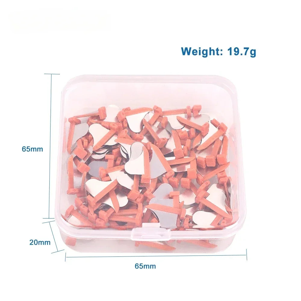 CYW844 100Pcs/Box Dental Wedge