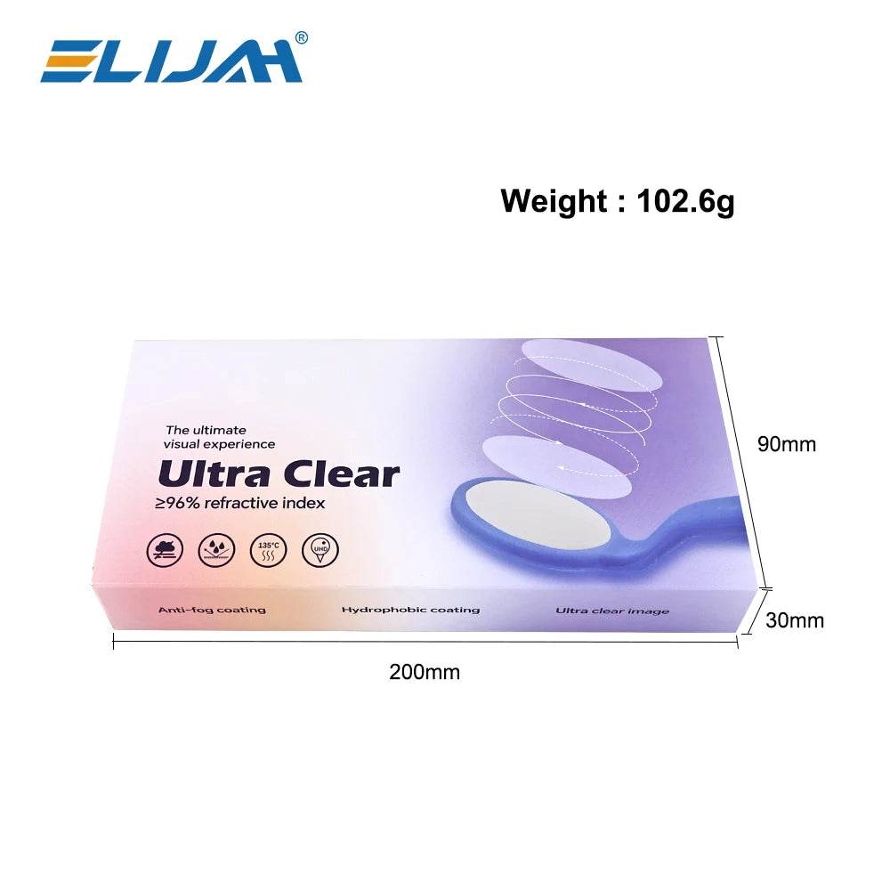 CYW860 Dental Ultra Clear Mouth Mirror 5pcs Anti-Fog - Denspay Dental - Dental Mouth Mirror