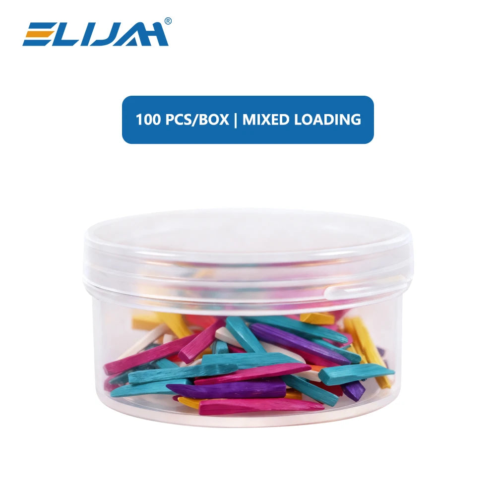 CYW093 100Pcs/Box Wooden Dental Wedges - Denspay Dental - Dental Wedges