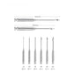 CYF219 Dental Endodontic Stainless Steel Endo Files
