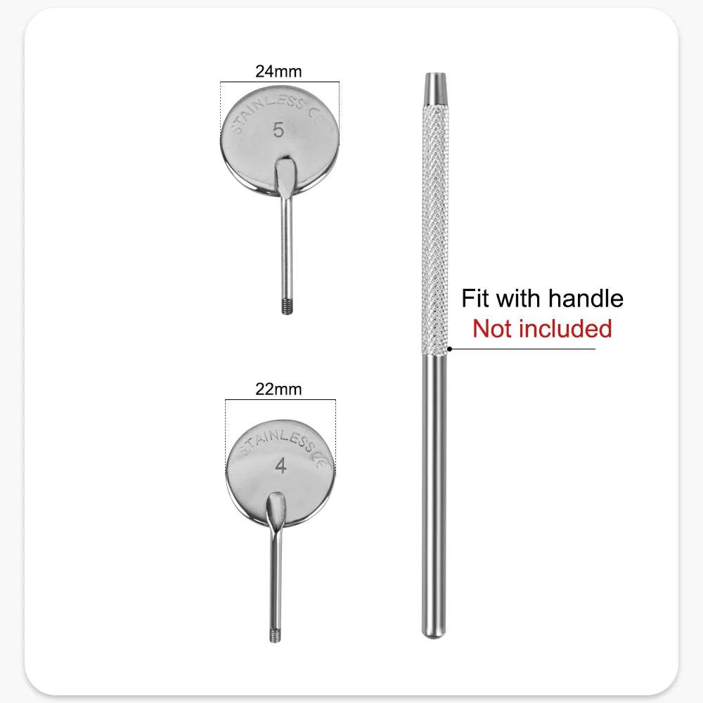 CYW469 Dental Stainless Steel Mouth Mirror - Denspay Dental - Dental Mouth Mirror