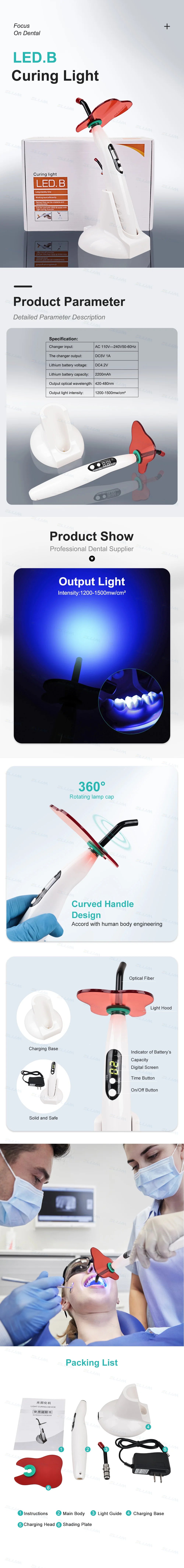 CYH006 Dental LED Curing Light