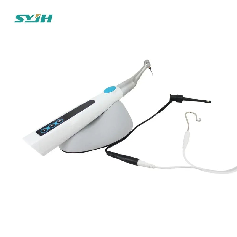 Dental Cordless Endo Motor with Built-in Apex Locator Endo Motor with16:1 Mini Head Contra Angle Dentistry Therapy Equipment