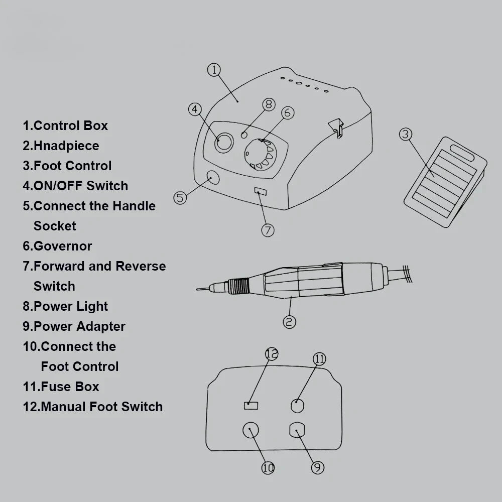 CYO162 Dental Micromotor 40000RPM - Denspay Dental - Dental Electric Motor