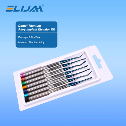 CYW728 Dental Titanium Alloy Elevator Set
