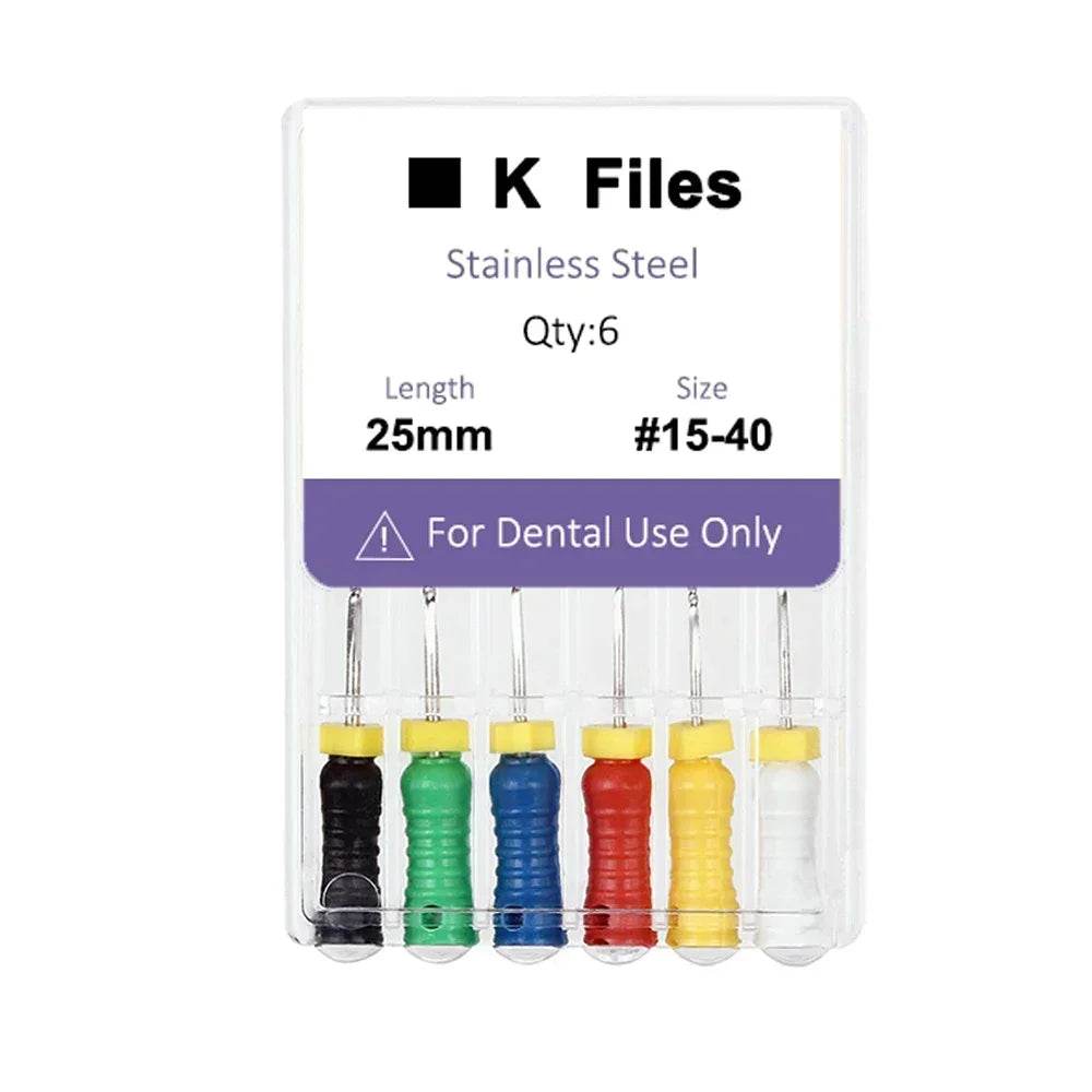 CYF217 Dental Hand Use K Files - Denspay Dental - K-Files