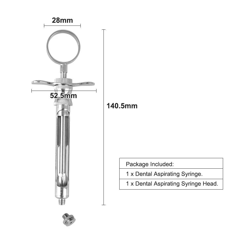 CYW428 Dental Anesthesia Syringe - Denspay Dental - Aspirating Syringe & Needles