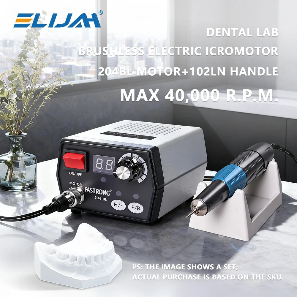 CYO157 FASTRONG 204BL Brushless Micro Motor 40000rpm - Denspay Dental - Lab Micromotor