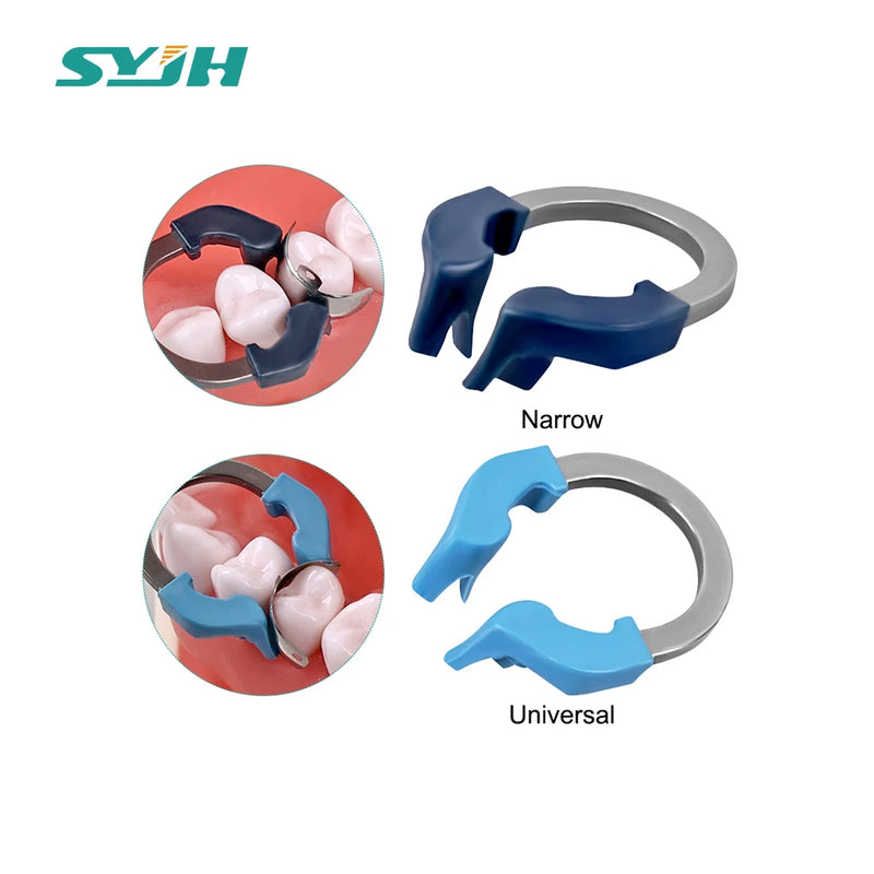 1Pcs Dental Sectional Matrix Bands Sectional Metal Matrix System Universal Narrow Niti Clamping Ring Dentistry Instrument Tools
