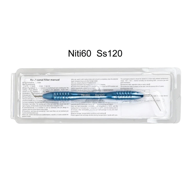 Dental Endodontic Hand Plugger Dental Gutta Percha Filler Oral Root Canal Filler Endo Hand Plugger Vertical Pressure Instrument