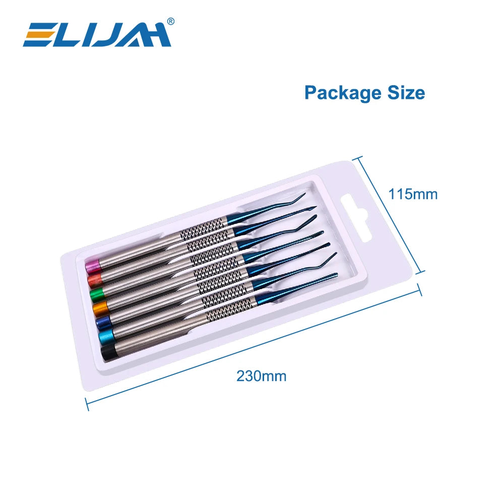 CYW728 Dental Titanium Alloy Elevator Set