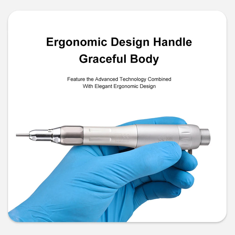 Dental Low Speed Handpiece FX Straight Head Handpiece 203C Latch Chuck Contra Angle 2/4Holes Air Turbine Dental Lab Equipment