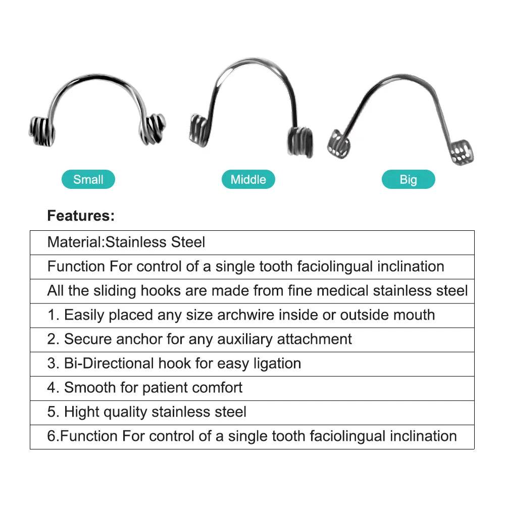 CYZ248 Dental Orthodontic Anterior Torque Springs - Denspay Dental - Dental Torque Spring