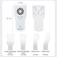 CYW774 Dental Anti-Fog Mirrors Set