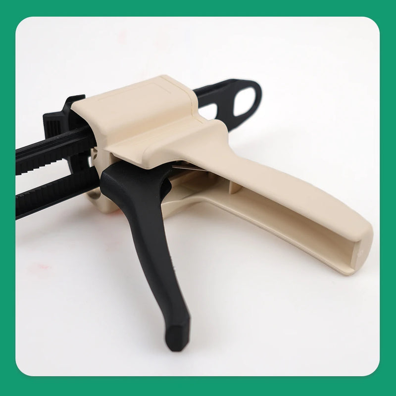 Dental Impression Mixing Dispensing Gun 1:1/1:2 Universal Dispenser Gun 1:4/1:10 Silicon Rubber Dispenser Gun Dentistry Tools