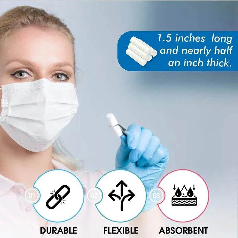 CYW006 Disposable Dental Cotton Roll - Denspay Dental - Cotton Rolls / Pellets