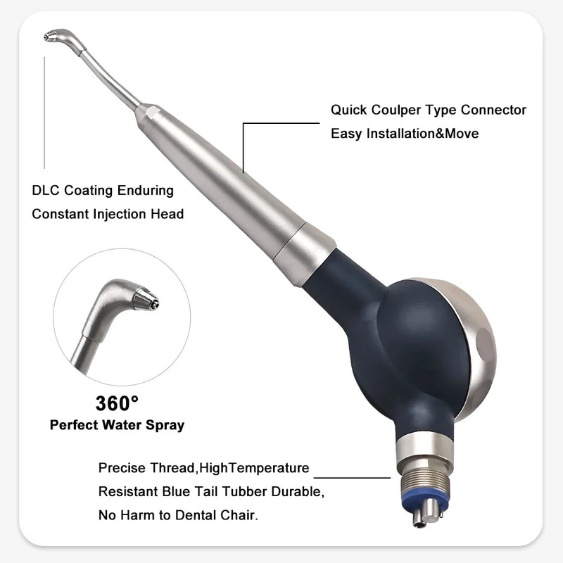 Dental Air Flow Teeth Polishing Polisher Handpiece Hygiene Prophy Jet Sandblasting Machine Sand Blaster Gun Dentistry Instrument