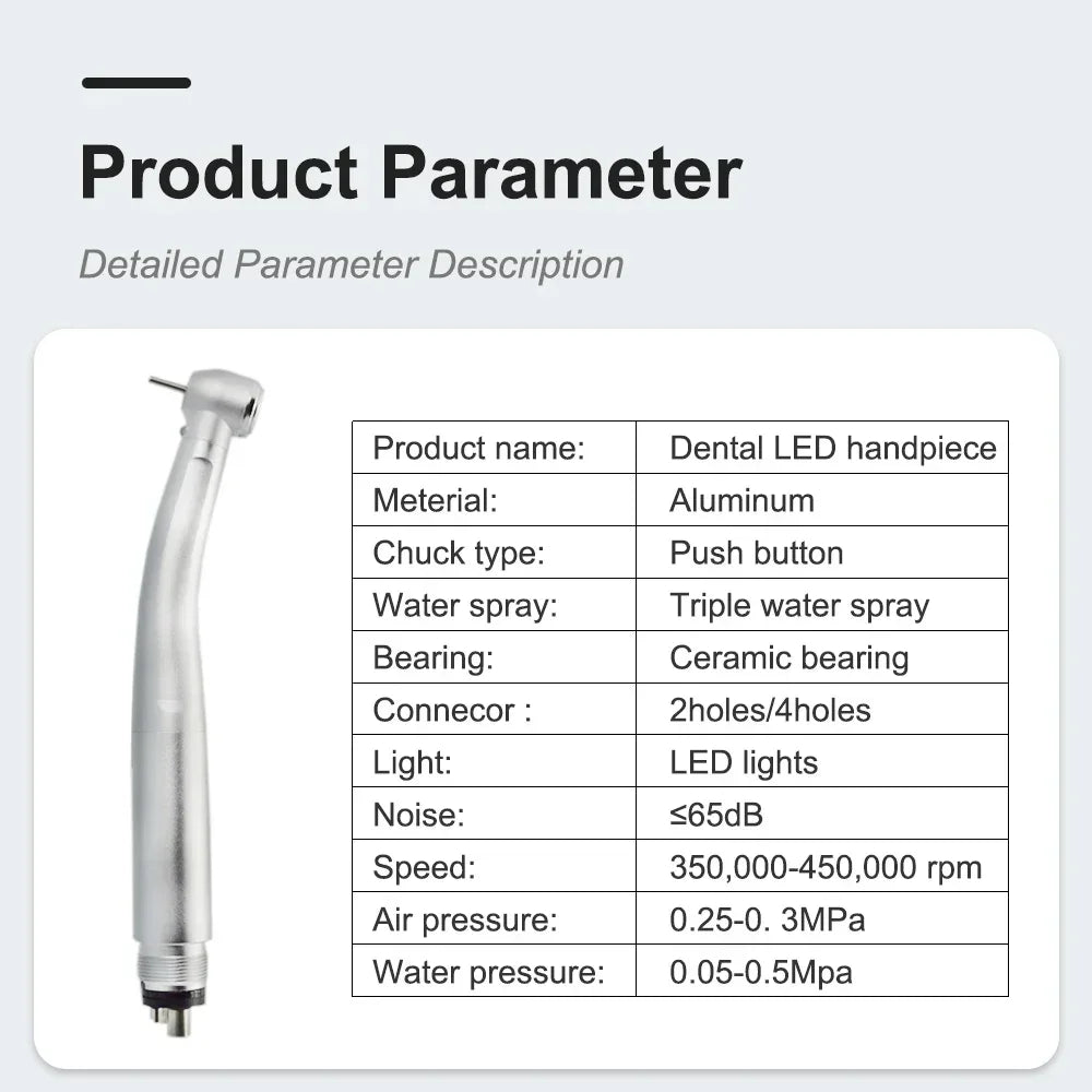 CYC229 Dental LED High Speed Handpiece E-generator - Denspay Dental - High Speed Handpiece