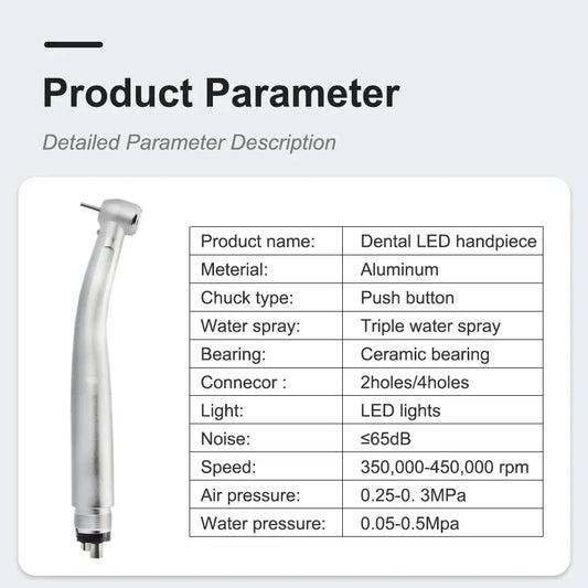 CYC229 Dental LED High Speed Handpiece E-generator - Denspay Dental - High Speed Handpiece