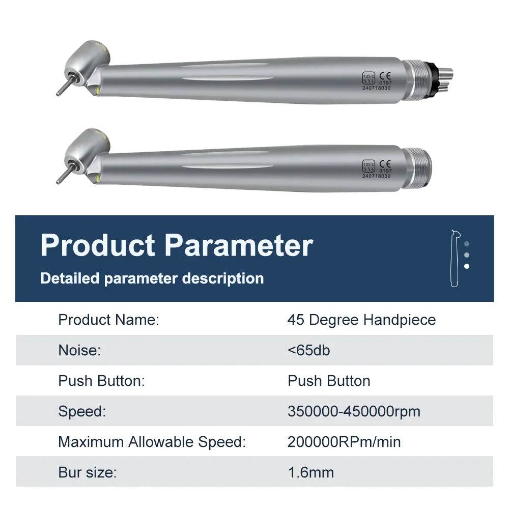 CYC206 Dental 45° High Speed Handpiece - Denspay Dental - High Speed Handpiece