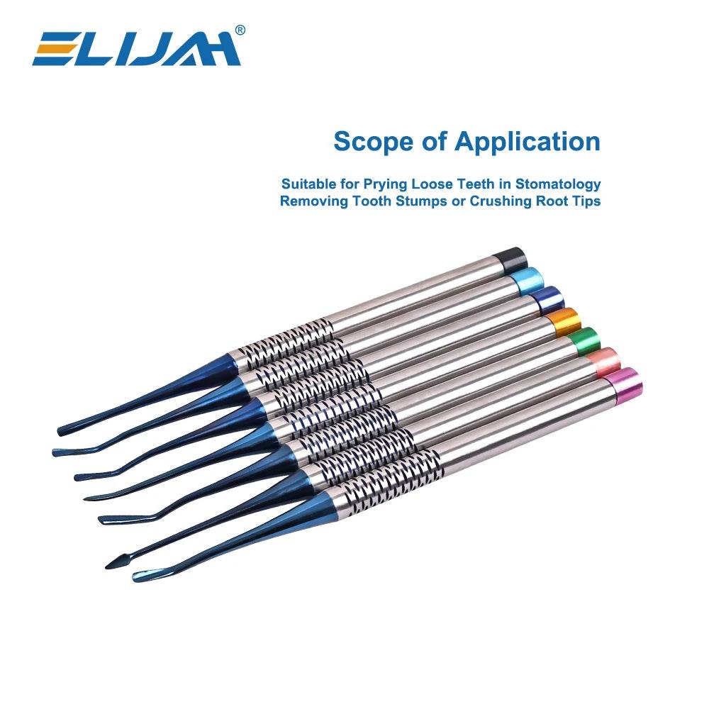 CYW728 Dental Titanium Alloy Elevator Set - Denspay Dental - Extraction Forceps & Elevators