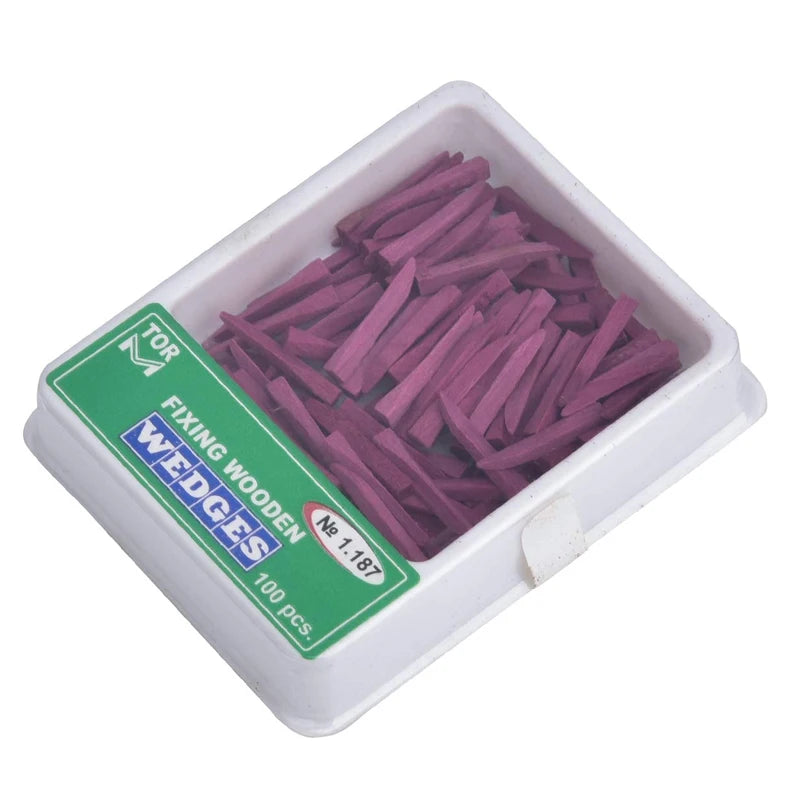 CYW093 100Pcs/Box Wooden Dental Wedges - Denspay Dental - Dental Wedges