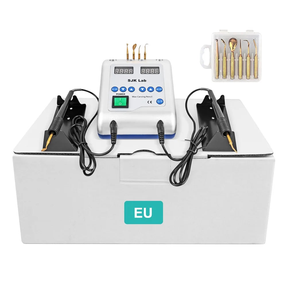 CYO004 Dental Electric Wax Double Pen with 6 Wax Tips - Denspay Dental - Electric Wax Knife
