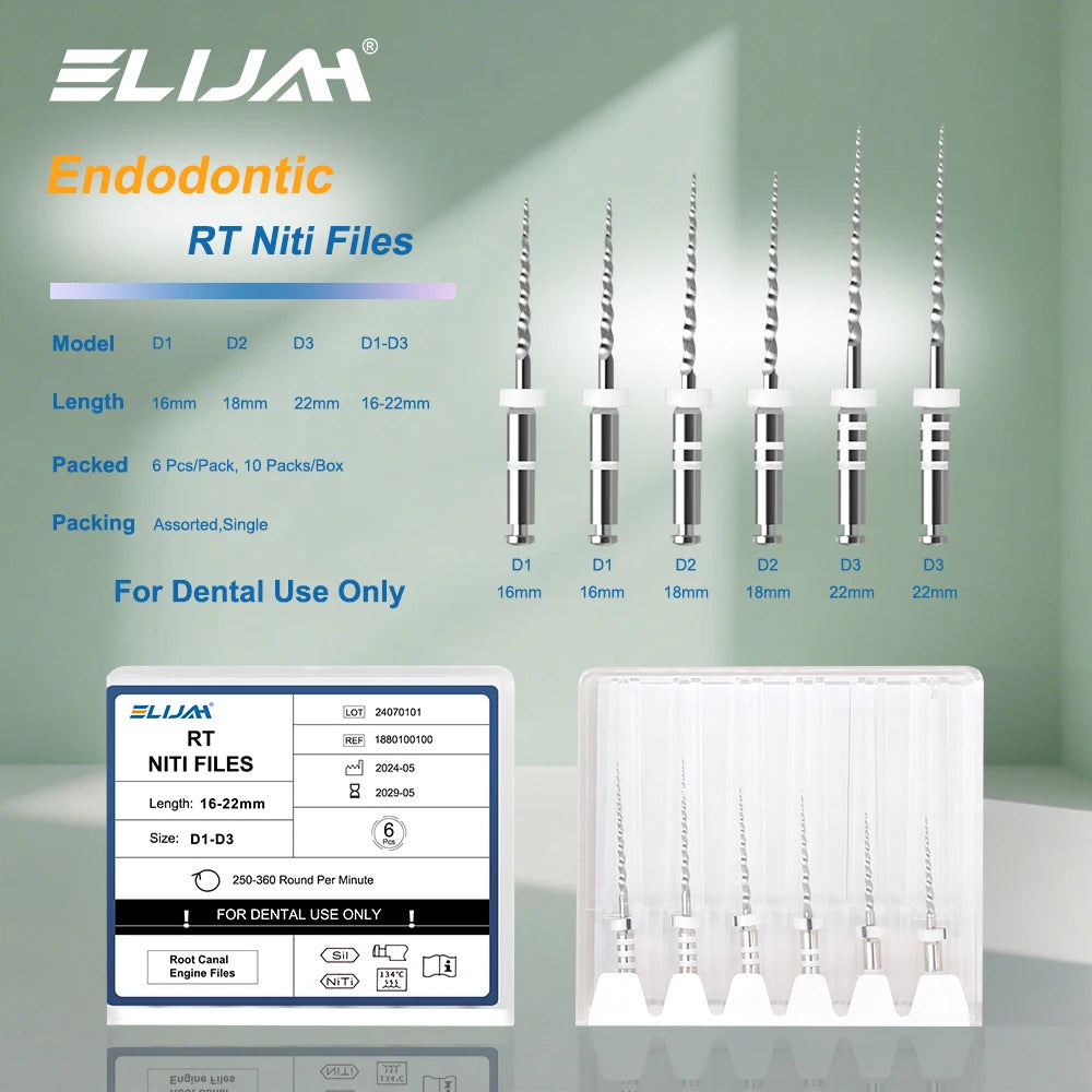 CYF211 Dental Retreatment Engine Root Canal NiTi File - Denspay Dental - D-Files