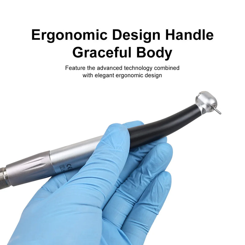 Dental Fiber Optic Handpiece Torque Head Air Turbine Ceramic Bearing Compatible With GK Connectors Dentistry Instrument Tools