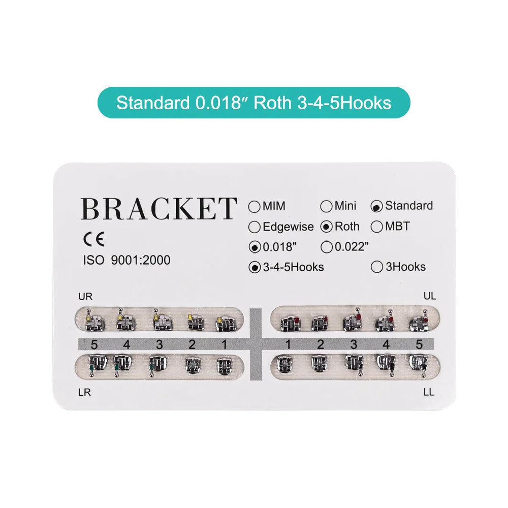 CYZ003 Dental Orthodontic Brackets - Denspay Dental - Brackets