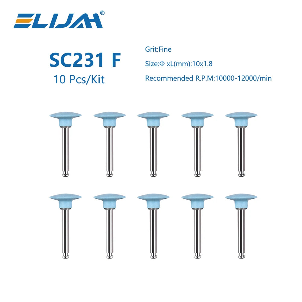 CYF342 Dental Silicone Polishing Tips RA 2.35mm