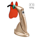 5W Sendrata Dentala LED Resaniga Lumo Lampo 2200mAh Polimeriza Rezino Lumo Resaniga Ondolongo 420-480nm Solidigi Dentistoj Instrumento 