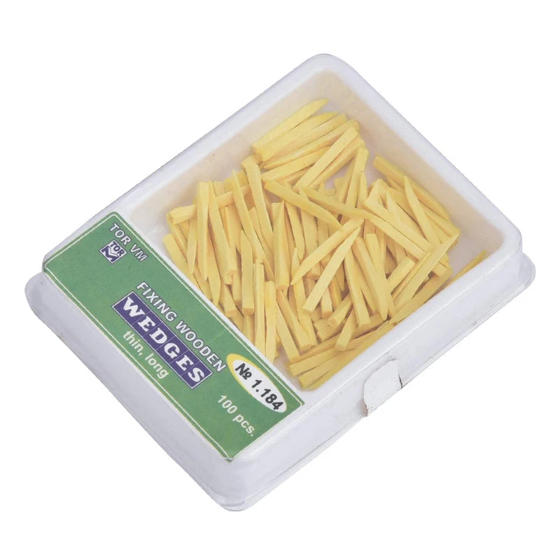 CYW093 100Pcs/Box Wooden Dental Wedges - Denspay Dental - Dental Wedges