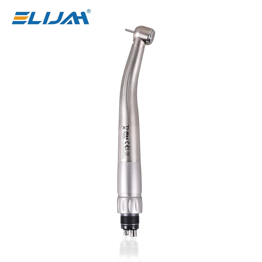 Dental High Speed Handpiece X600L/X700L Fiber Optic Air Turbine 6 Holes Quick Coupler Ceramic Bearing Hnadpiece Dentistry Tools - Denspay Dental - High Speed Handpiece